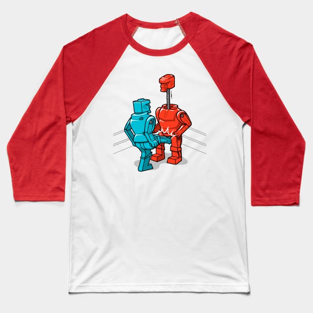 Blue Kick! Baseball T-Shirt by Raffiti